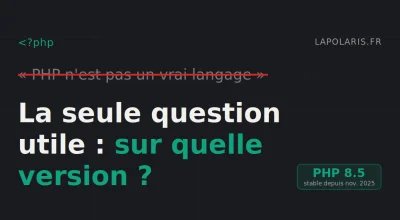 Illustration de l'article : PHP est-il un vrai langage de programmation ?