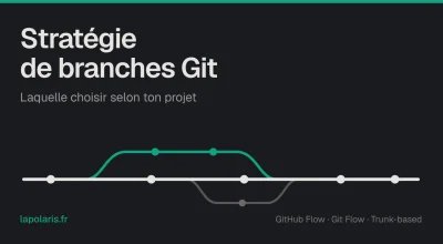 Stratégie de branches Git sur GitHub : laquelle choisir selon ton projet