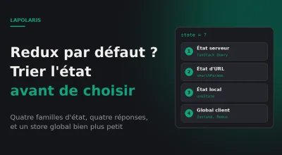 State management en 2026 : quand tu n'as pas besoin de Redux