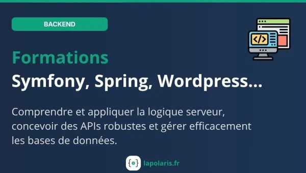 Développement Backend