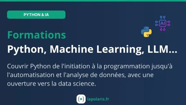 Python & Data : API, Intelligence Artificielle
